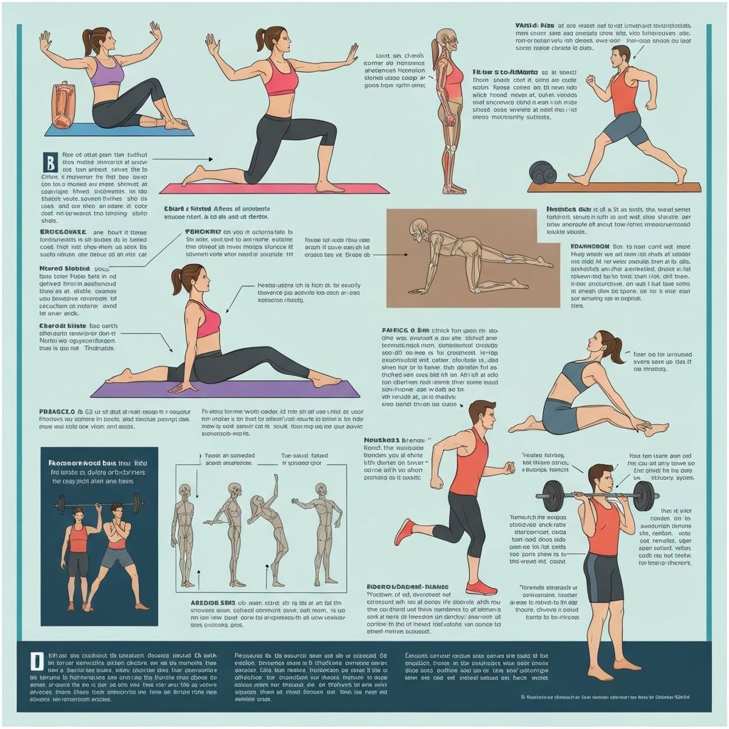 Physical activity and wellness illustration