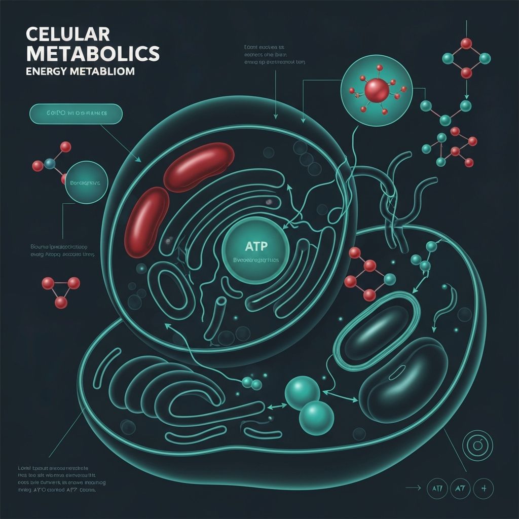 Illustration of metabolic processes